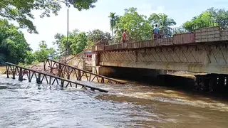 ব্রাহ্মণবাড়িয়ায় বন্যা পরিস্থিতির উন্নতি, বন্ধ রয়েছে স্থলবন্দর